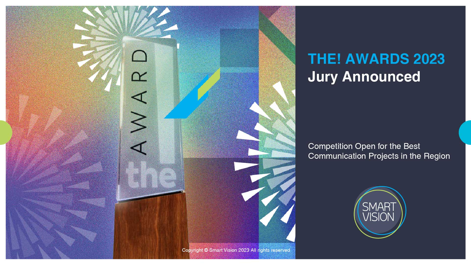 Smart Vision blog Jury Announced for the 2023 The! Awards